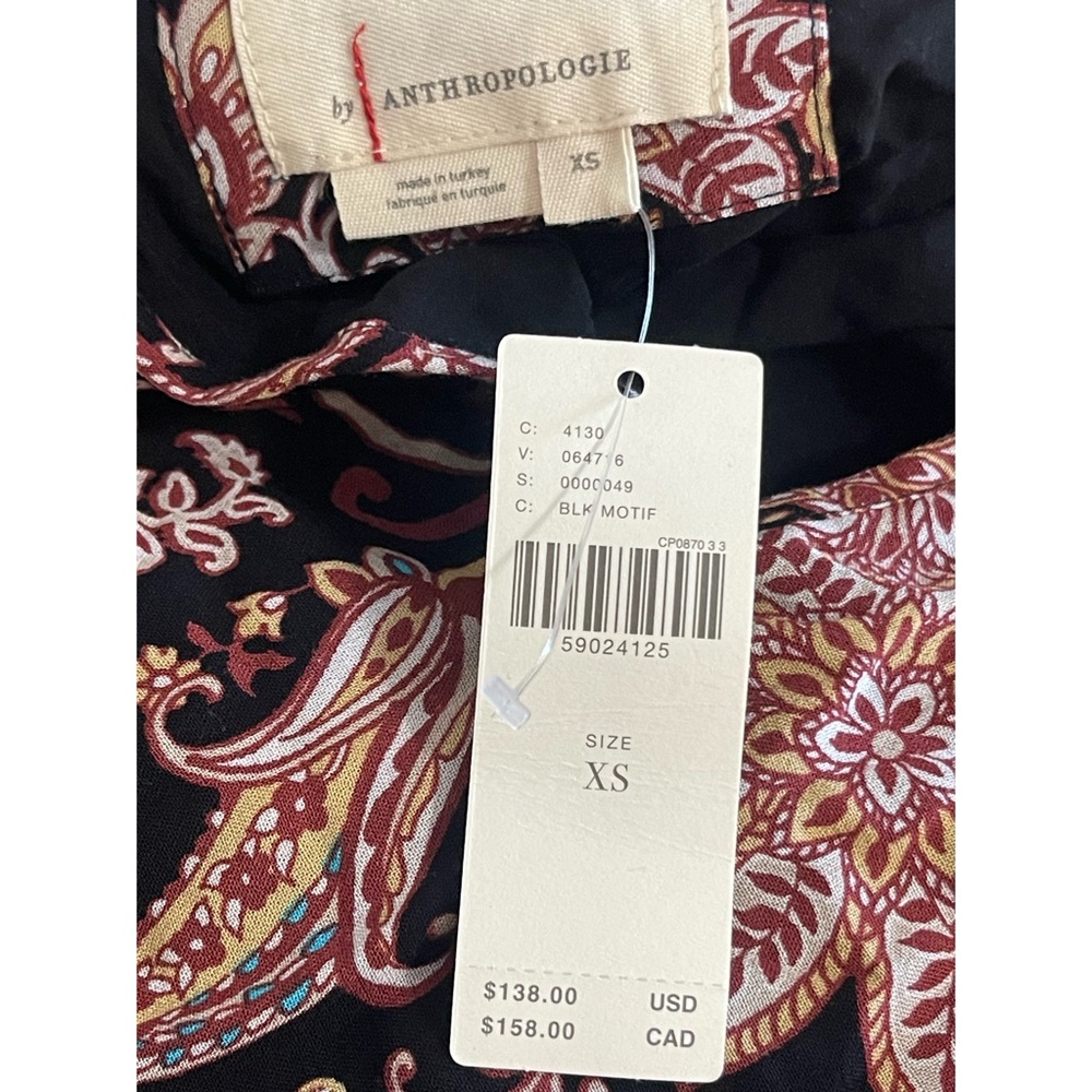 Anthropologie Cady Tiered Tunic Dress NWT Size XS - Picture 12 of 16